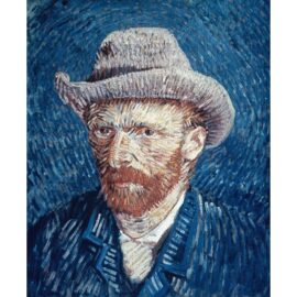 Van Gogh – Zelfportret Met Grijze Vilthoed