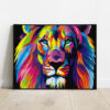 Colourful Lion